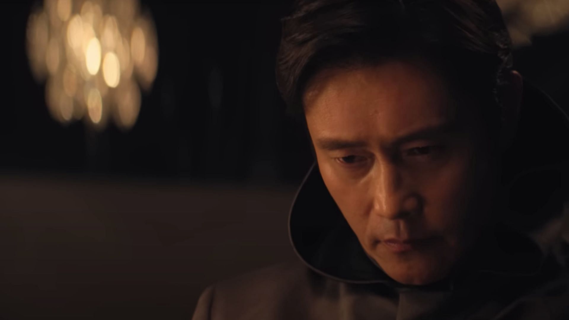 The Front Man entered the game as Player 001 (Image via YouTube/Netflix)